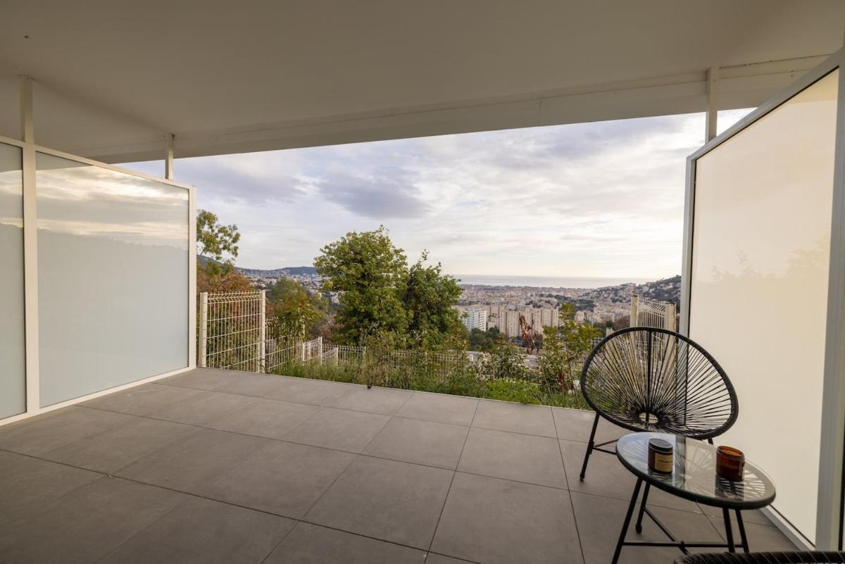 Avec Vue Mer, Terrasse Privee Et Piscine * Nizza